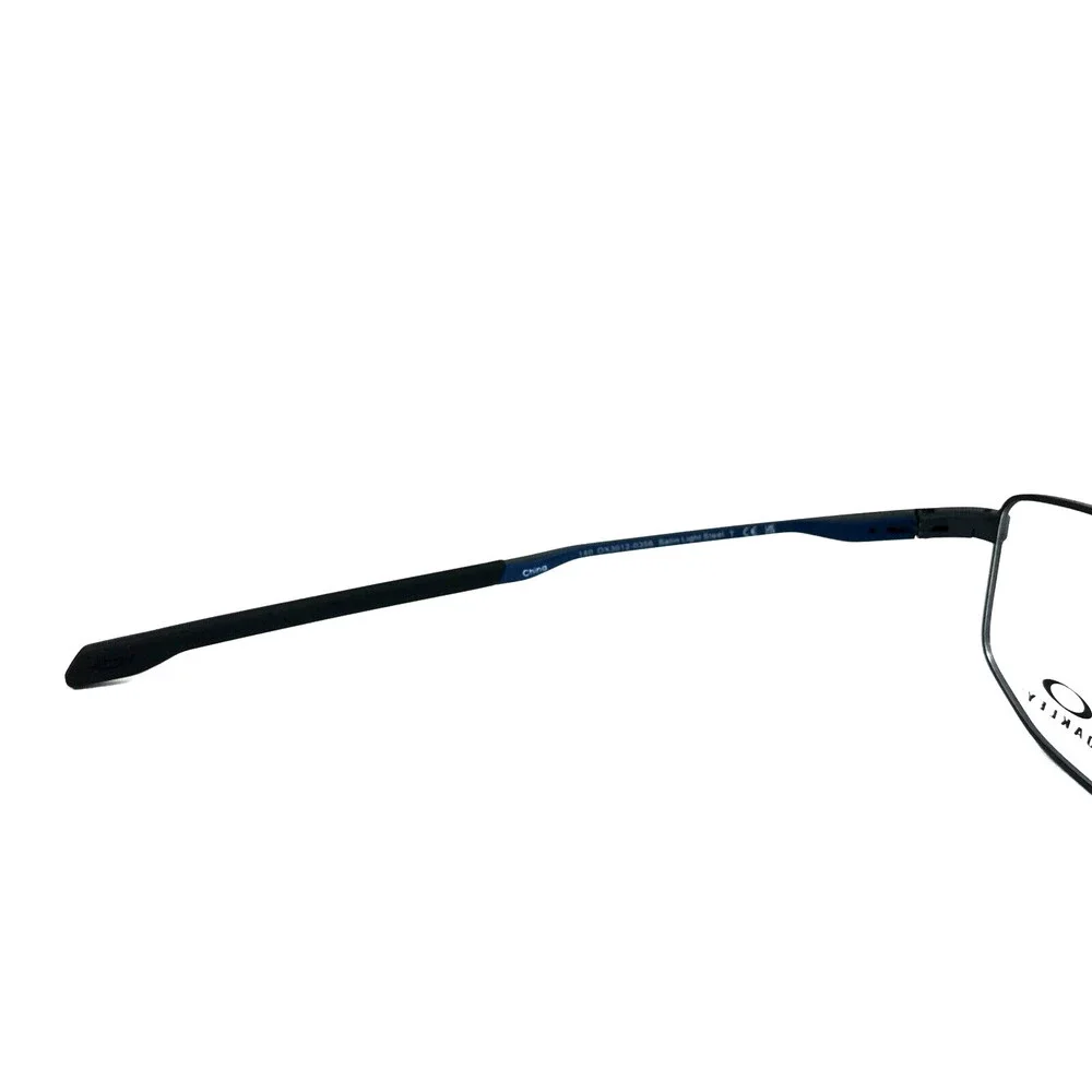 Oakley Eyeglasses Frame Addams OX3012-0356 Satin Light Steel Rectangle 56-17-140